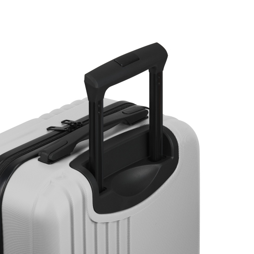 Bugatti - The Classic 2 Piece Hardside Luggage Set with Expansion - Grey