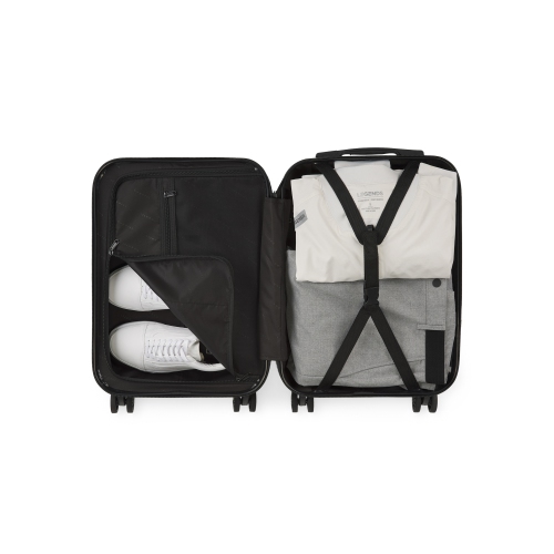 Bugatti - The Classic 2 Piece Hardside Luggage Set with Expansion - Off White