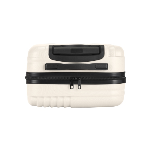 Bugatti - The Classic 2 Piece Hardside Luggage Set with Expansion - Off White