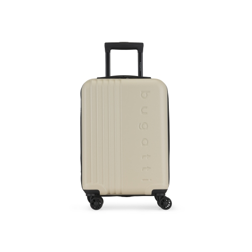 Bugatti - The Classic Hardside Carry-on Luggage with Spinner Wheels - Brown
