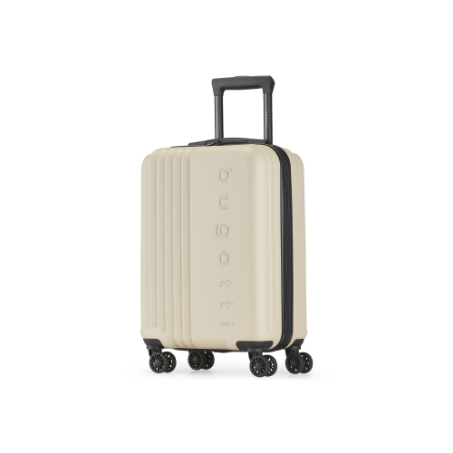 Bugatti - The Classic Hardside Carry-on Luggage with Spinner Wheels - Brown