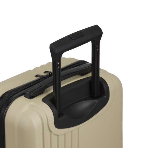 Bugatti - The Classic Hardside Carry-on Luggage with Spinner Wheels - Brown