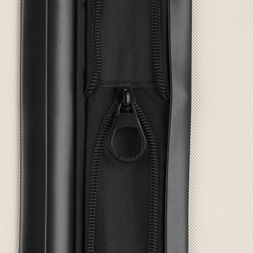 Grande valise rigide extensible The Classic de Bugatti - Blanc cassé