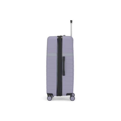 Grosse valise de cabine rigide avec extension Lisbon de Bugatti - Lilas