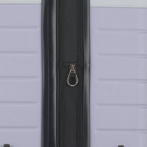 Grosse valise de cabine rigide avec extension Lisbon de Bugatti - Lilas