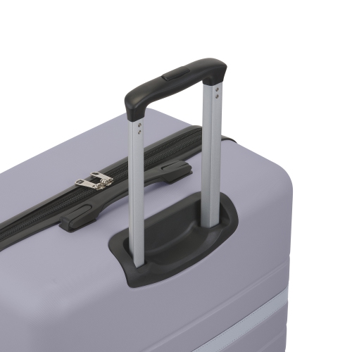 Grosse valise de cabine rigide avec extension Lisbon de Bugatti - Lilas