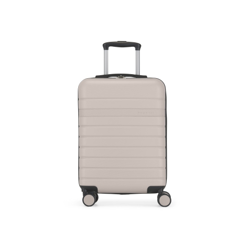 Bugatti - Lisbon Hardside Carry-on Luggage with Double Wheels - Beige