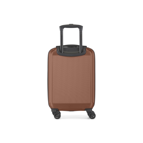 Bugatti - Singapore Hardside Carry-on with Double Wheels - Brown