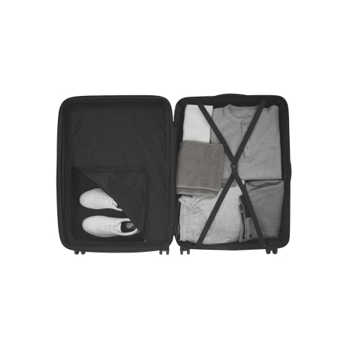 Bugatti - Tokyo Hardside Check-In Large Luggage with Expansion - Black