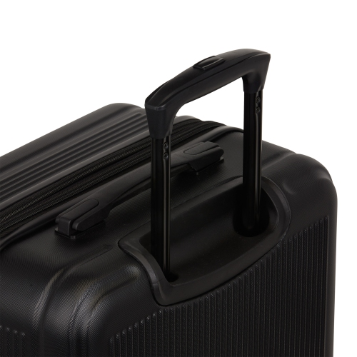 Bugatti - Singapore Hardside Check-In Large Luggage with Expansion - Black