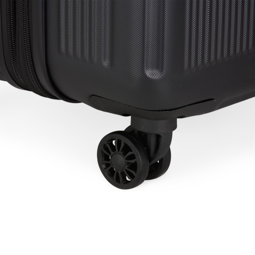 Bugatti - Singapore Hardside Check-In Large Luggage with Expansion - Black