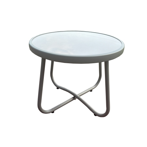 Deko Living Outdoor Modular Bistro Set with Beige Cushion Set