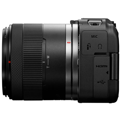 Appareil photo sans miroir R50 V de Canon avec objectif 14-30 IS STM PZ