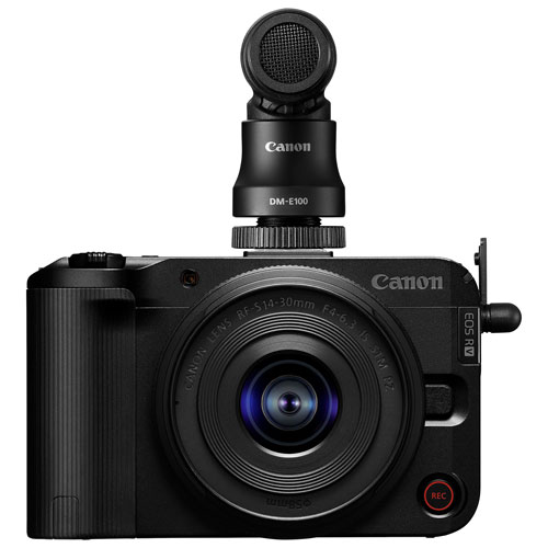 Appareil photo sans miroir R50 V de Canon avec objectif 14-30 IS STM PZ