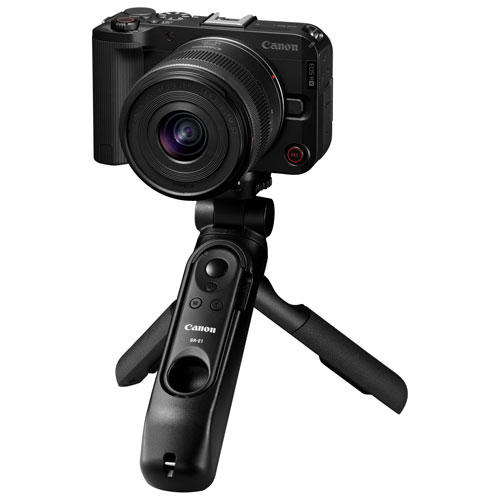 Appareil photo sans miroir R50 V de Canon avec objectif 14-30 IS STM PZ