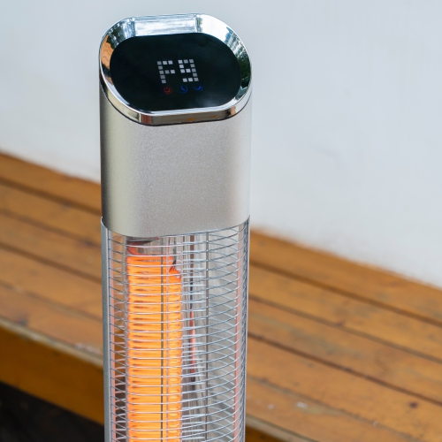 Image 1 of 5.. Deko Living 1500W Electric Tower Heater with Carbon Fiber Tube