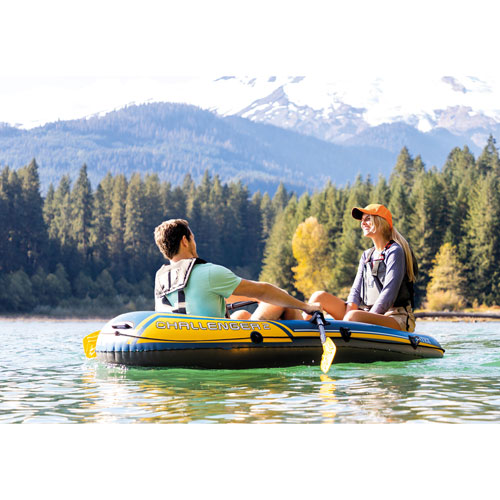 Intex Challenger 7.75 ft. 2-Person Inflatable Boat with Oars