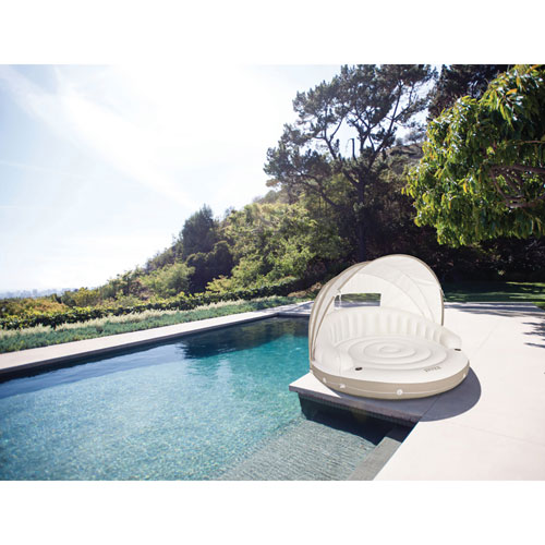 Intex Canopy Island Inflatable Float with Shade