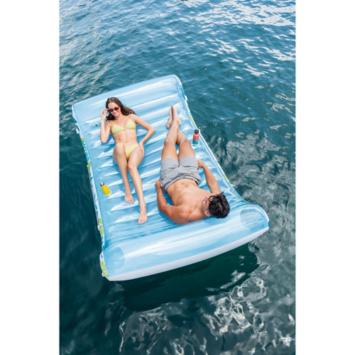 Intex Tropical Canopy Lounge Inflatable Float with Shade