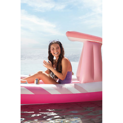 Intex Pink Paradise Boat Inflatable Float