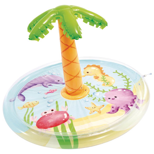 Intex Palm Tree Spray Kiddie Pool