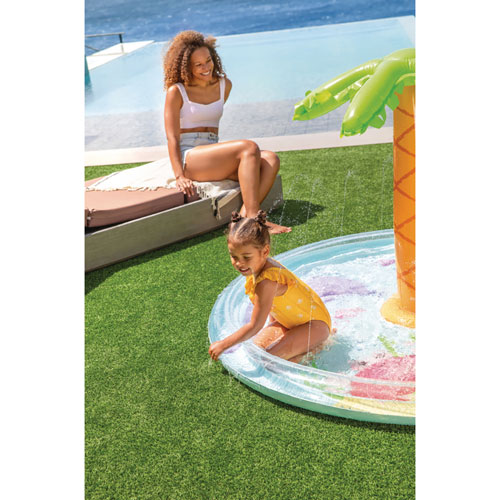 Intex Palm Tree Spray Kiddie Pool
