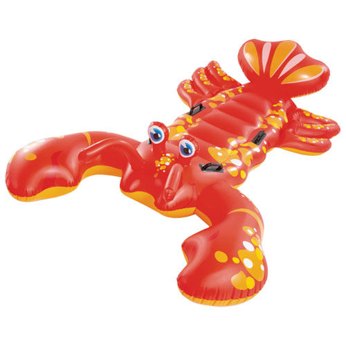 Image 1 de 4.. Homard gonflable et flottant à enfourcher d'Intex