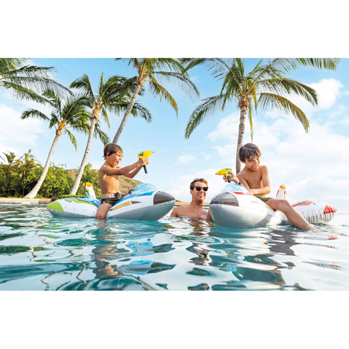 Intex Plane Ride-On Inflatable Float with Water Gun
