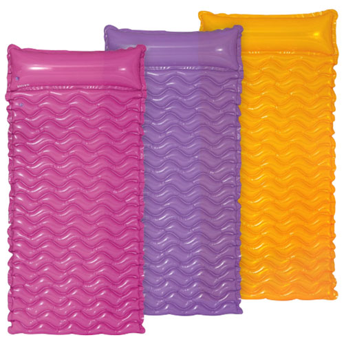 Intex Tote 'N Float Wave Mat Pool Lounger Float - Assorted Colours