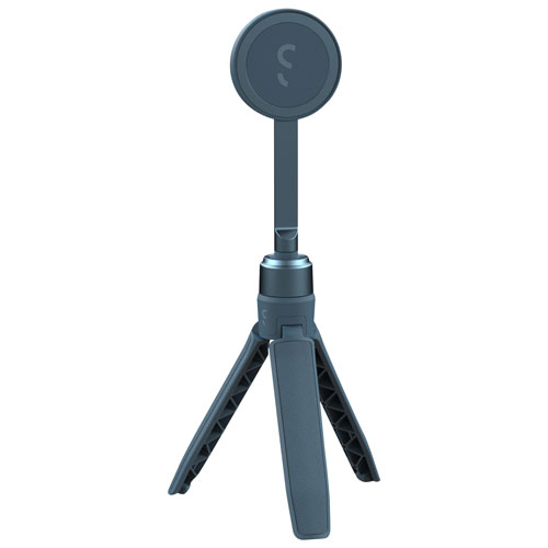 Mini trépied magnétique pour téléphone intelligent SnapStand de ShiftCam - Geai bleu