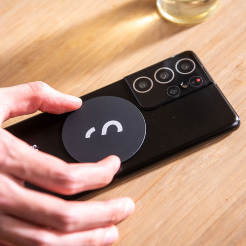 Poignée de chargement magnétique pour téléphone intelligent SnapGrip de ShiftCam - Minuit