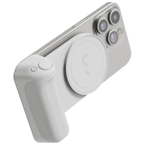 ShiftCam SnapGrip Magnetic Smartphone Battery Grip - Stone