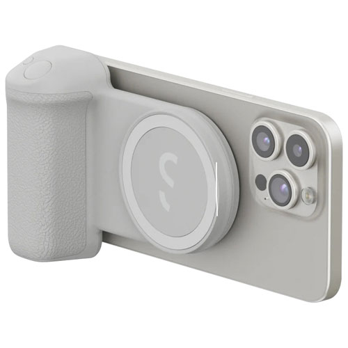 ShiftCam SnapGrip Magnetic Smartphone Battery Grip - Stone