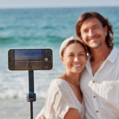 Trépied pour téléphone intelligent SnapStand Max de ShiftCam - Bleu minuit