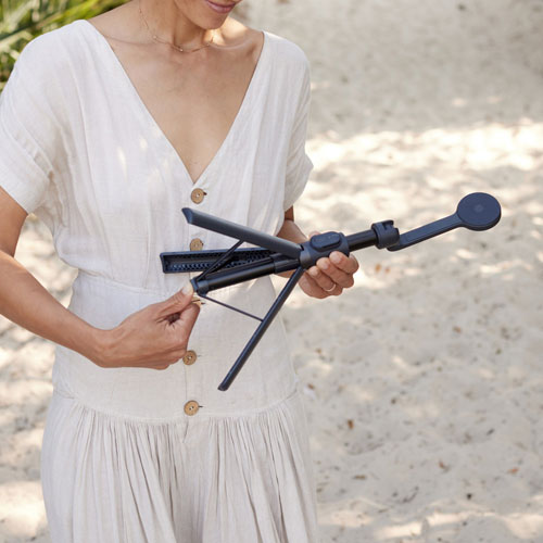 Trépied pour téléphone intelligent SnapStand Max de ShiftCam - Bleu minuit