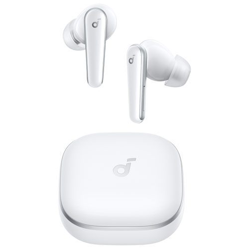 Écouteurs boutons 100 % sans fil à suppression du bruit Liberty 5 Soundcore par Anker - Blanc