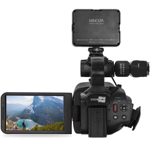 Ensemble avec caméscope MN4KPRO UHD 4K60 de Minolta, carte mémoire SDHC/SDXC UHS-I 2x 64&nbsp;Go