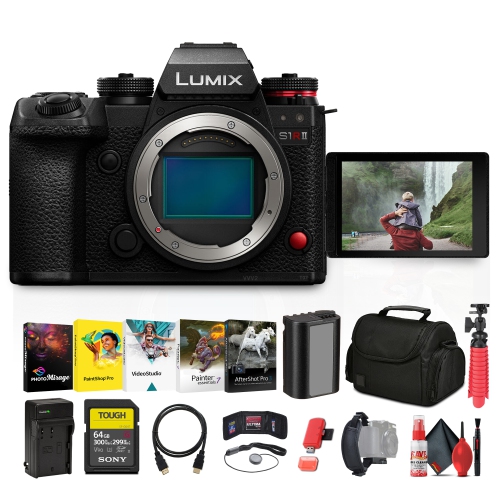 PANASONIC  Lumix S1R Ii Mirrorless Camera + More Accessory Bundle