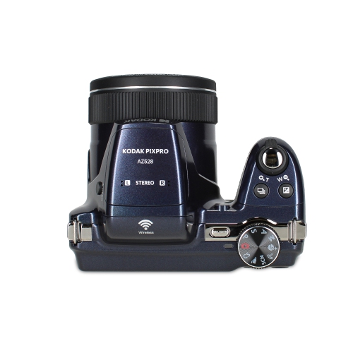 Kodak Pixpro AZ528 Digital Camera in Blue Bundle with Accessories