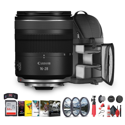 Canon RF 16-28mm f/2.8 IS STM Zoom Lens + More