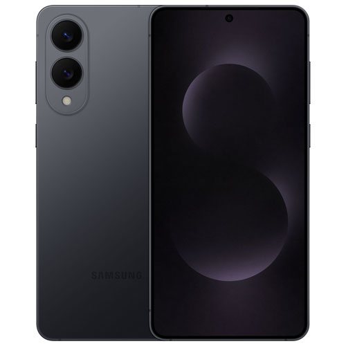 Fido Samsung Galaxy S25 Edge 256GB - Titanium Jetblack - Monthly Financing
