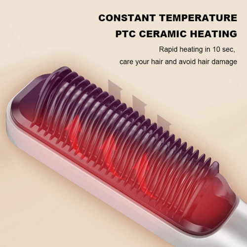 Fer plat rotatif – Fer à friser ionique à chauffage rapide pour des cheveux lisses sans frisottis
