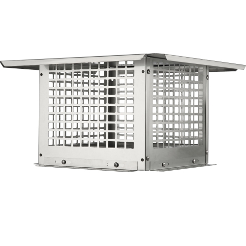 VEVOR 12 x 12 inch Chimney Cap, 304 Stainless Steel Fireplace Chimney Cover, Not Easily Toppled & Practical Accessories & Easy Installation, Fits