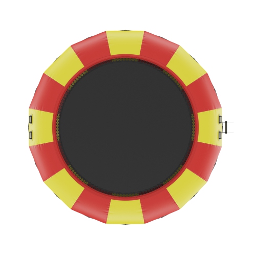 Siège sauteur gonflable VEVOR 17&nbsp;pi, trampoline récréative, plateforme de natation rebondissante portative avec échelle en 5 marches et pompe à