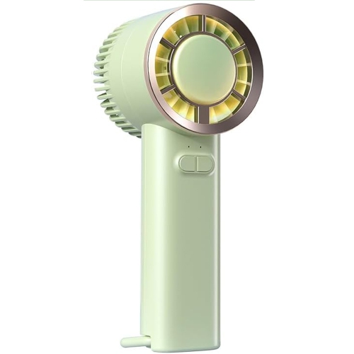 YOULIGHTS  Portable Cute Handheld Mini Fan, 2000Mah Battery Operated Rechargeable Personal Fan, for Stylish Kids Girls Women Men Indoor Outdoor