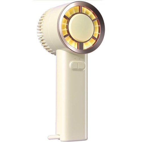 YOULIGHTS  Portable Cute Handheld Mini Fan, 2000Mah Battery Operated Rechargeable Personal Fan, for Stylish Kids Girls Women Men Indoor Outdoor