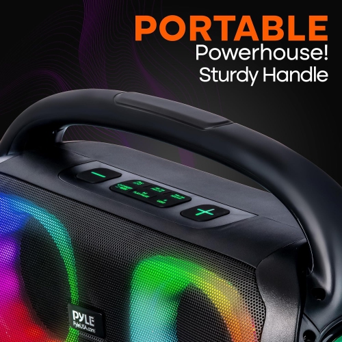 Pyle Audio Soundcore Boom 2 - Boombox Bluetooth Speaker with True Wireless Stereo System - Enjoy Powerful Bass and Clear Treble - Large Bluetooth