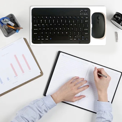 10 inch ipad bluetooth keyboard tablet universal wireless mouse set