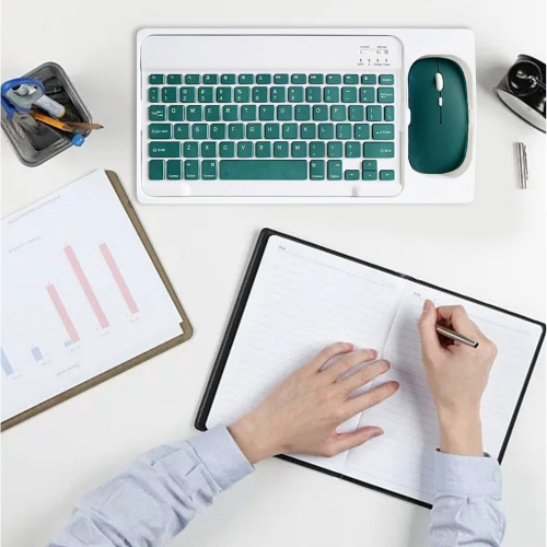 10 inch ipad bluetooth keyboard tablet universal wireless mouse set