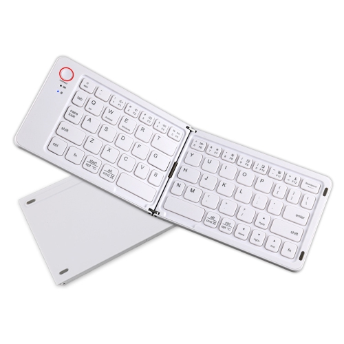 GREEN SCENIC  Wireless Folding Bluetooth Keyboard Laptop Phone Office Mini Portable Double Folding Keyboard